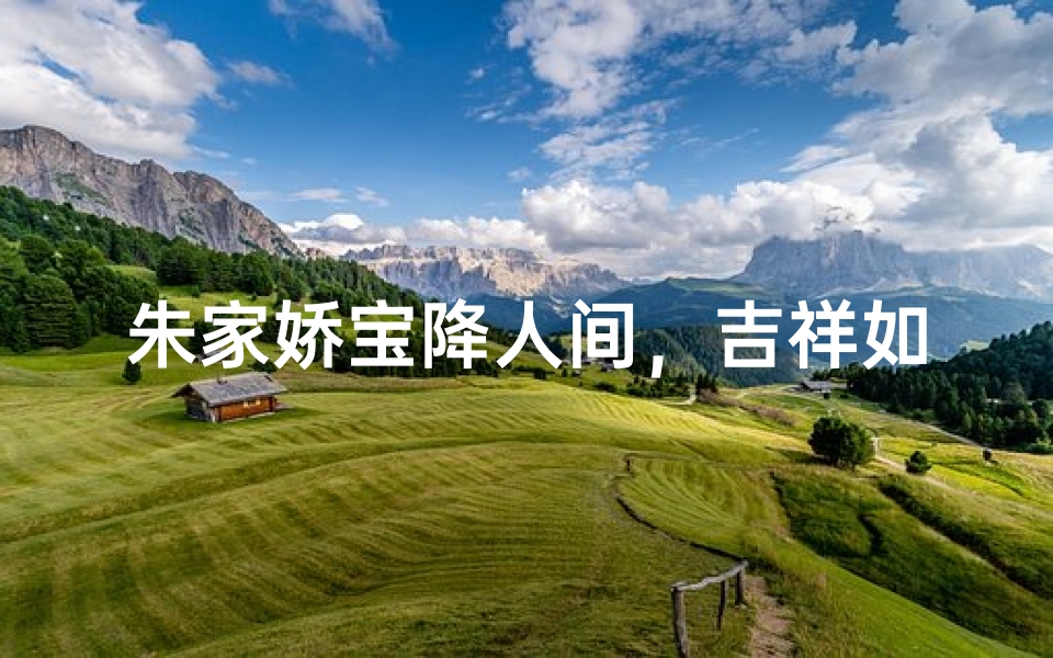 朱家娇宝降人间,吉祥如意满庭芳