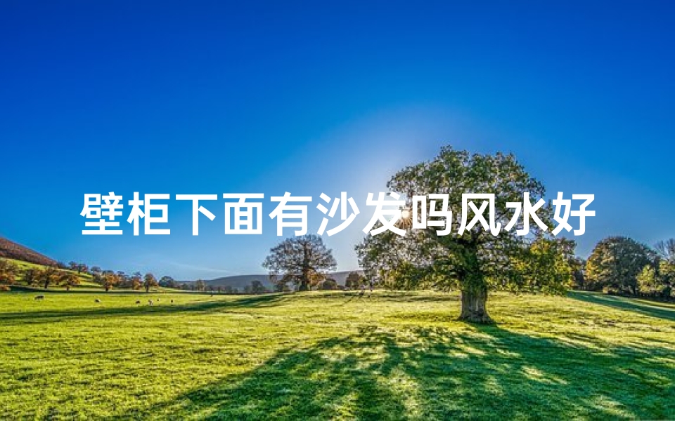 壁柜下面有沙发吗风水好吗(壁柜沙发风水解析:底部空间布局宜忌)