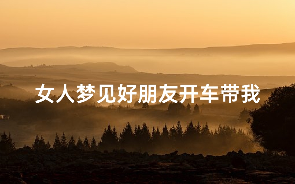 女人梦见好朋友开车带我-梦到好朋友开车带着我