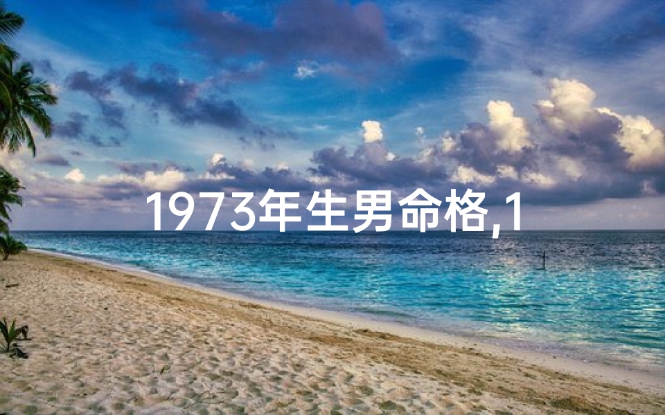 1973年生男命格,1973年男命格:揭秘命运转折点