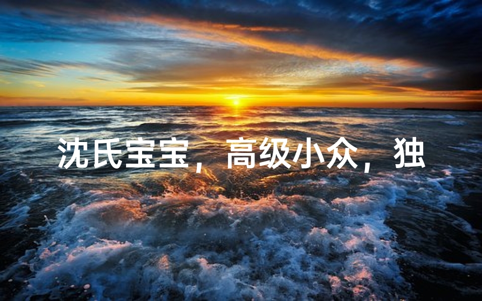 沈氏宝宝,高级小众,独特魅力,闪耀人生