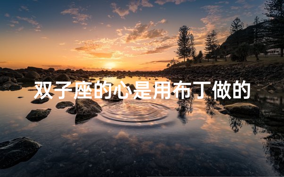 双子座的心是用布丁做的吗,双子座的心:布丁般柔软的秘密