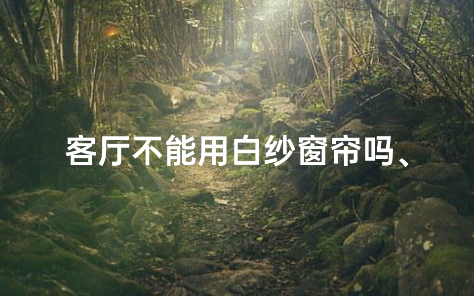 客厅不能用白纱窗帘吗、客厅挂白纱风水适宜吗?家居布局新解析