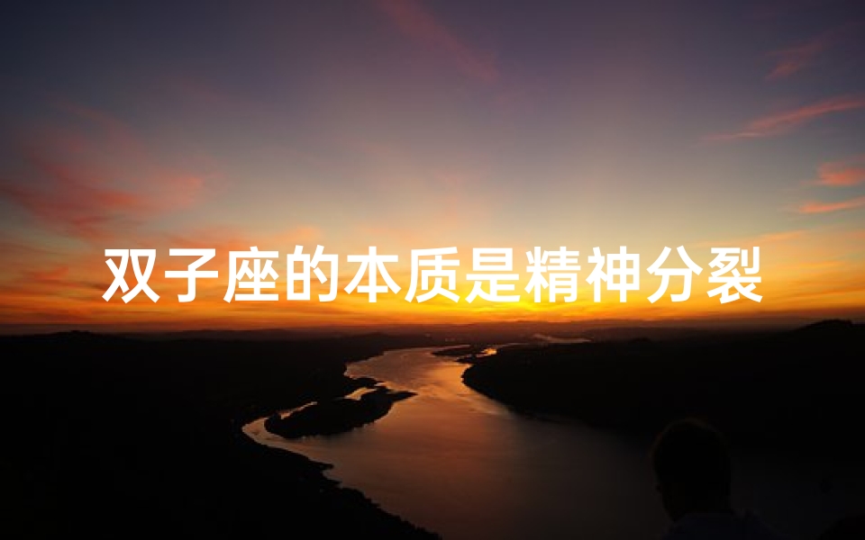 双子座的本质是精神分裂吗-双子座是精神病星座吗