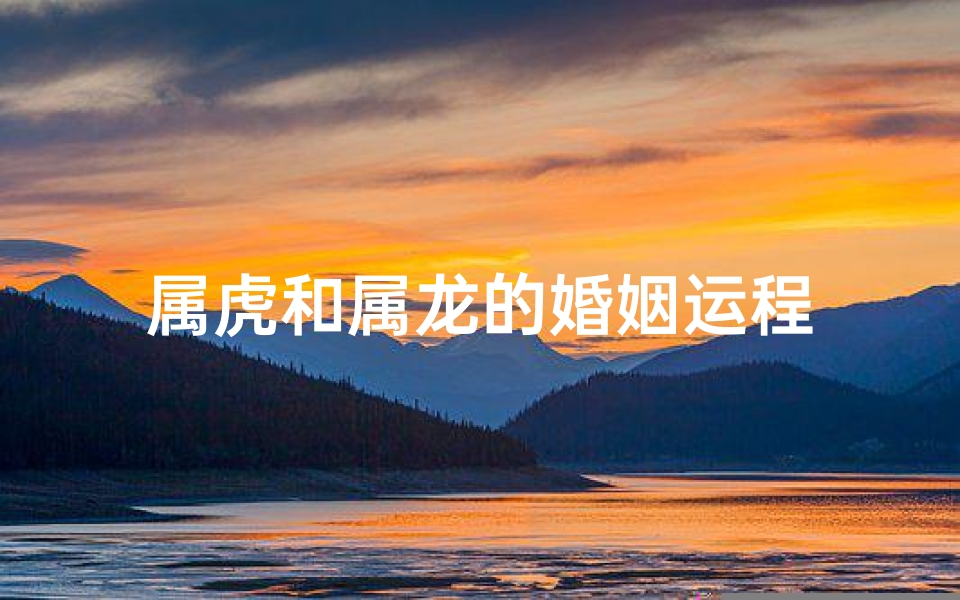 属虎和属龙的婚姻运程