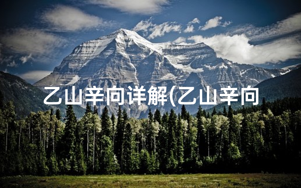 乙山辛向详解(乙山辛向吉凶方位揭秘:家居风水布局指南)