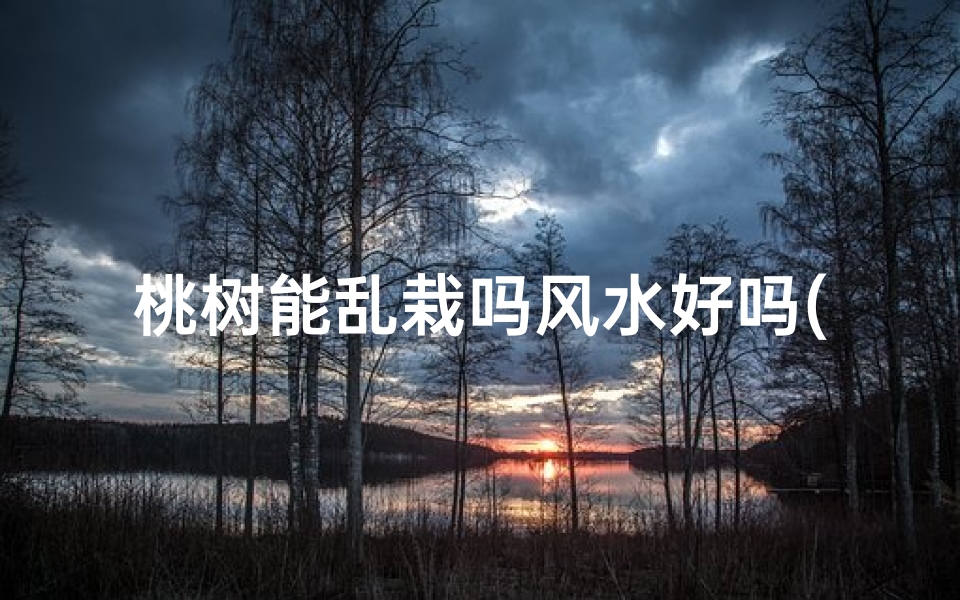 桃树能乱栽吗风水好吗(桃树乱栽风水真好吗?选址禁忌揭秘)