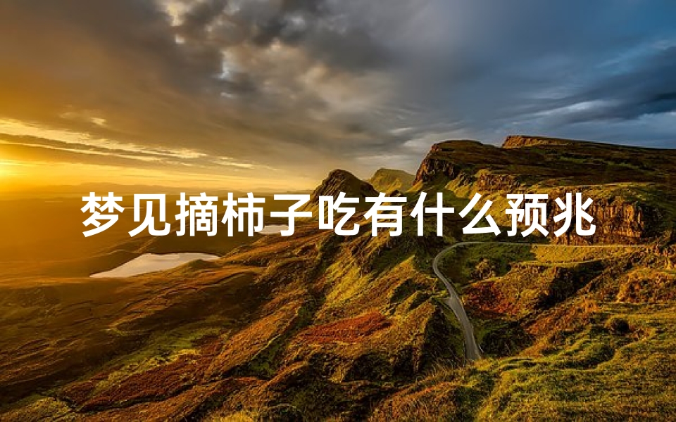 梦见摘柿子吃有什么预兆;做梦梦见摘柿子吃是什么意思-海瑞算卦网