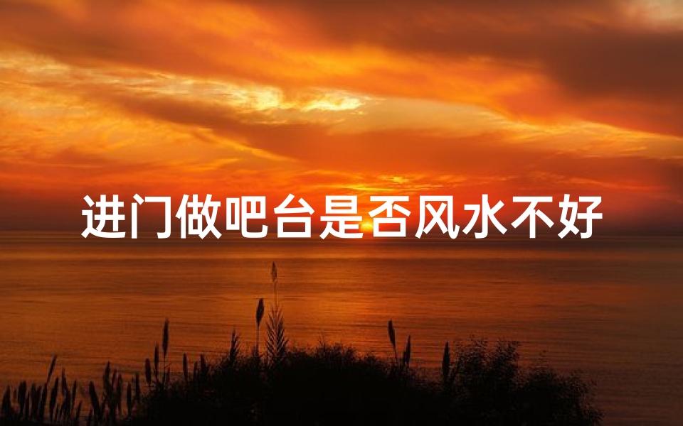 进门做吧台是否风水不好、进门吧台风韵佳,风水布局显神韵