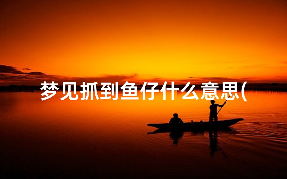 梦见抓到鱼仔什么意思(梦见抓鱼子)