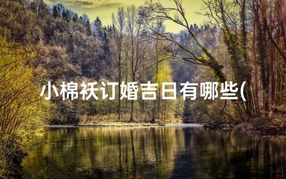 小棉袄订婚吉日有哪些(小棉袄寓意)