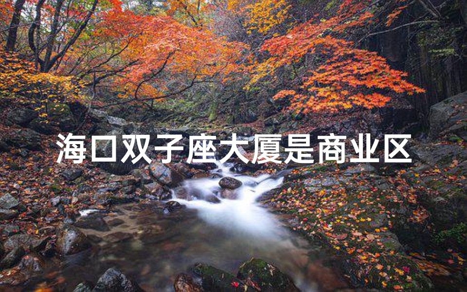 海口双子座大厦是商业区吗;海口双子座大厦:商业区新地标?