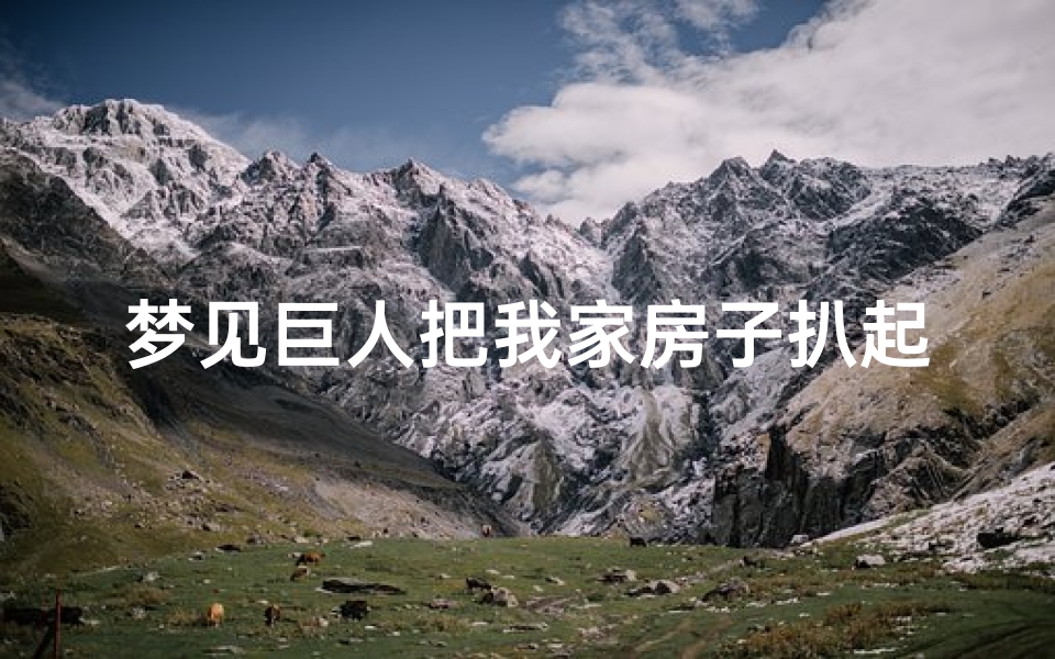 梦见巨人把我家房子扒起来了—梦见房子让人扒了