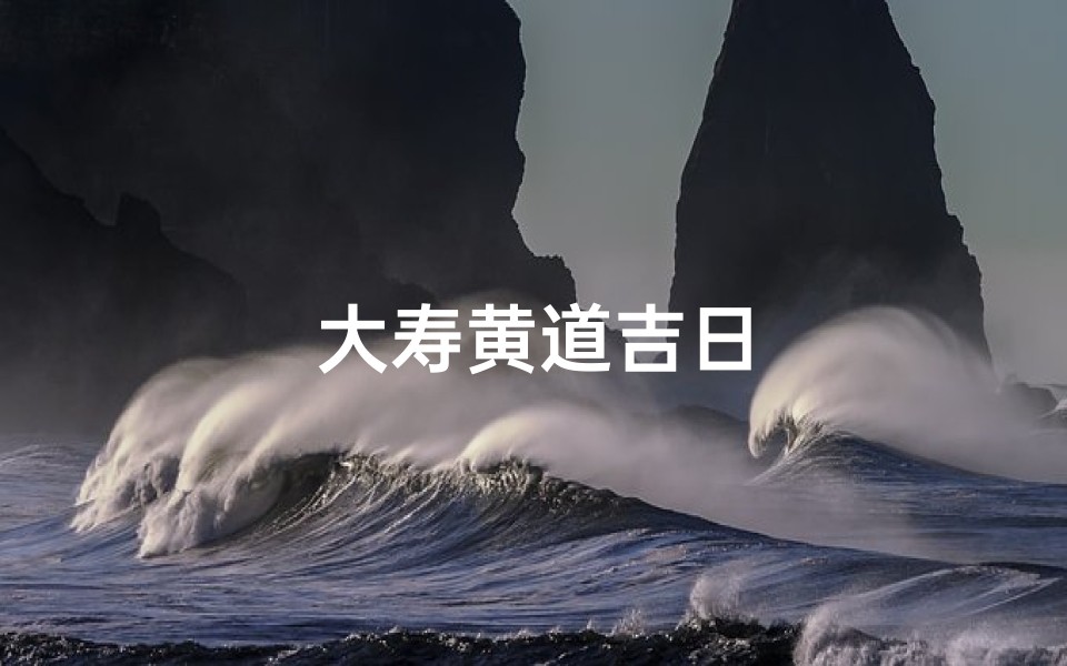 大寿黄道吉日
