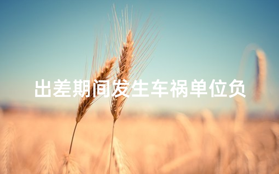 出差期间发生车祸单位负责吗?(出差遇事故吉凶之谜:解读意外背后的玄机)