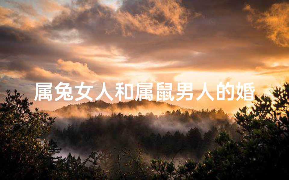 属兔女人和属鼠男人的婚姻、属兔女和属鼠男婚配
