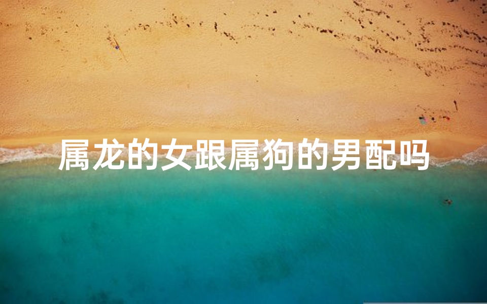 属龙的女跟属狗的男配吗;属龙的女和属狗男婚配吗