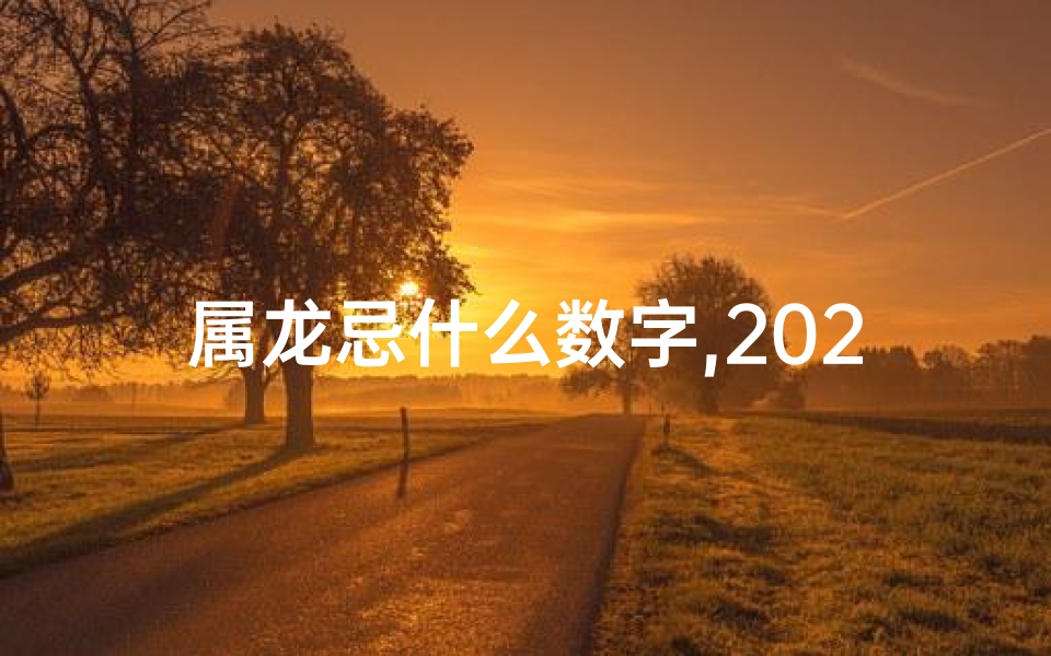 属龙忌什么数字,2021属龙大忌数字揭秘:小心这些数字惹祸端