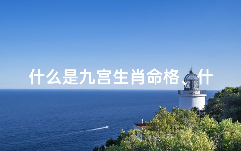什么是九宫生肖命格、什么是九宫生肖命格图