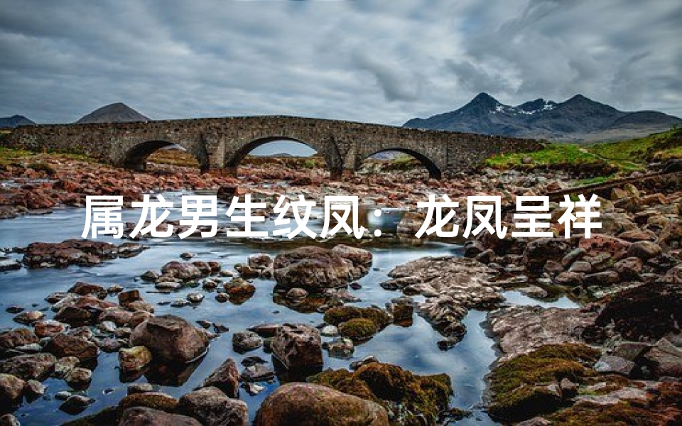 属龙男生纹凤:龙凤呈祥,寓意非凡