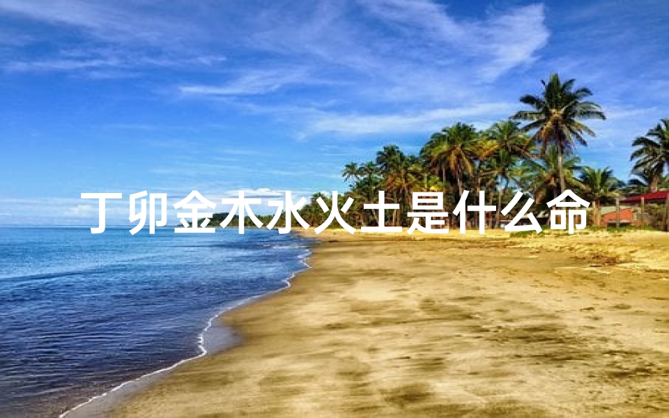 丁卯金木水火土是什么命格的人-《丁卯金木水火土:揭秘五行命格奥秘》