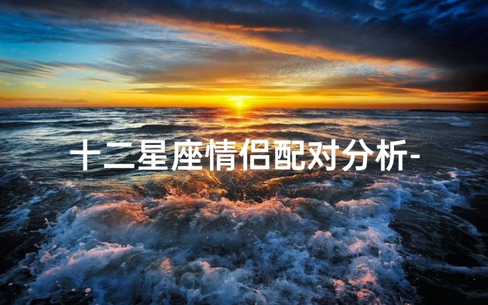 十二星座情侣配对分析-星座特质与和谐关系解析