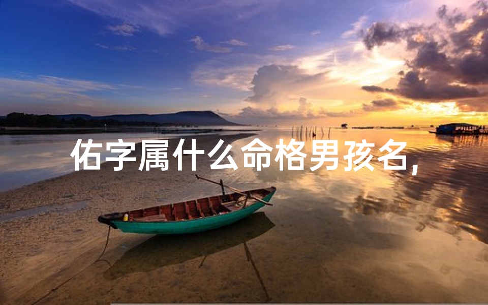 佑字属什么命格男孩名,《佑字命格男孩:传承吉祥,智慧成长之路》