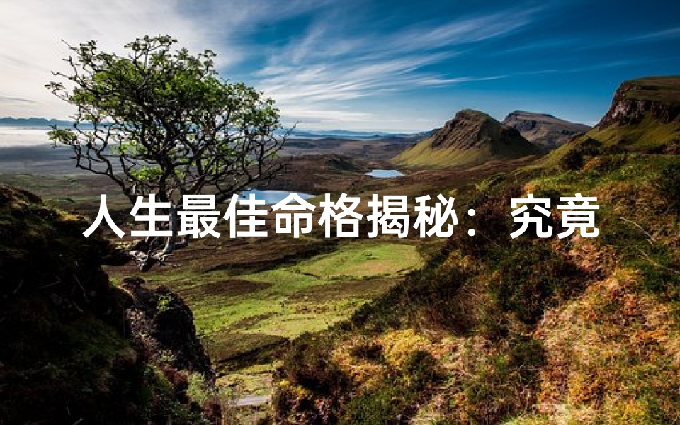 人生最佳命格揭秘:究竟什么是最好的命格?