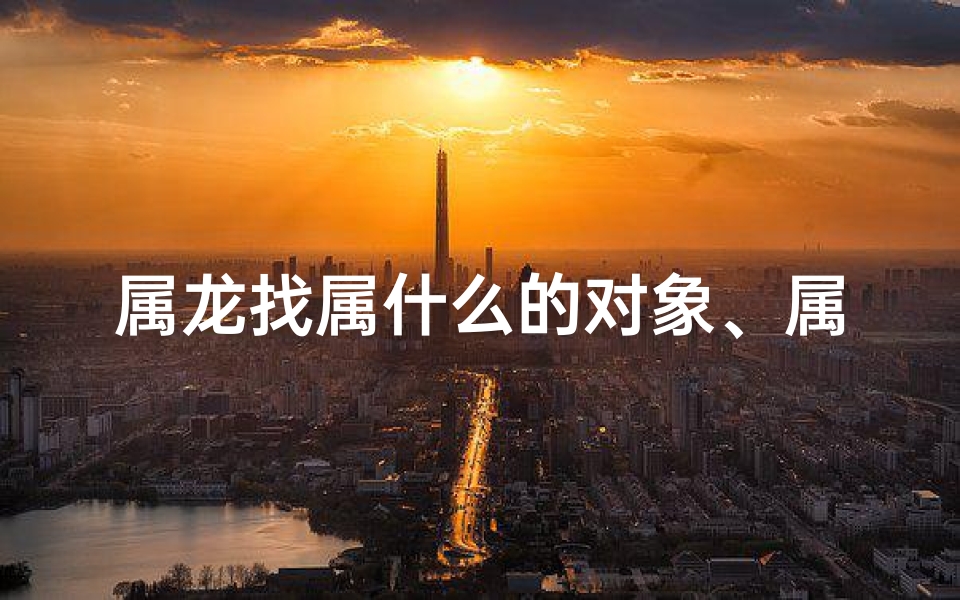 属龙找属什么的对象、属龙寻缘:龙年佳人,情定何处?-海瑞算卦网