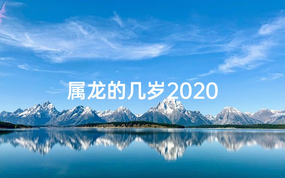属龙的几岁2020