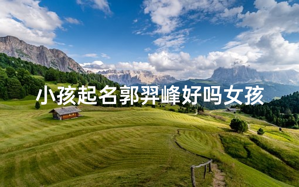 小孩起名郭羿峰好吗女孩-《郭羿峰女孩:童真闪耀,峰回路转》