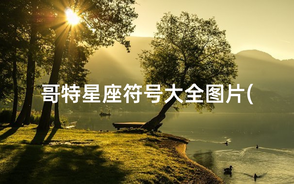 哥特星座符号大全图片(十二星座符号怎么画)