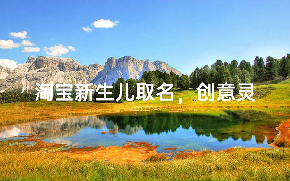 淘宝新生儿取名,创意灵感与实用技巧全解析