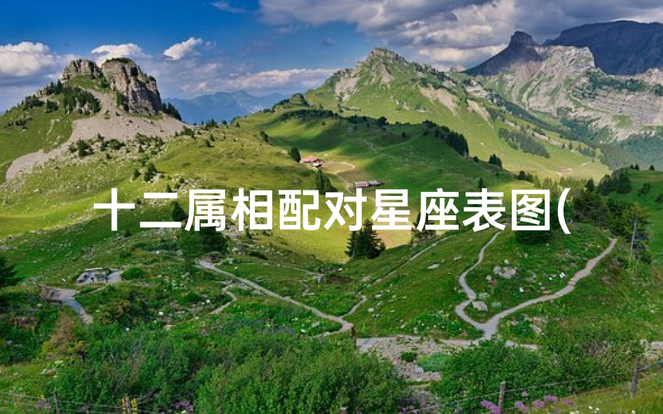 十二属相配对星座表图(十二生肖对应的十二星座)