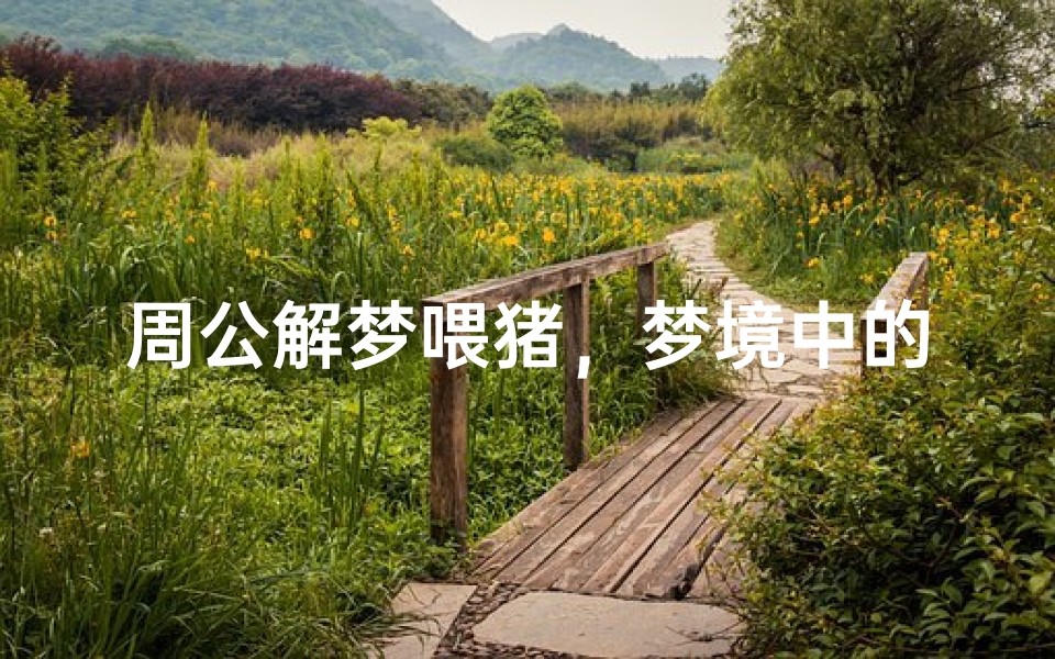 周公解梦喂猪,梦境中的农耕生活预示着什么?
