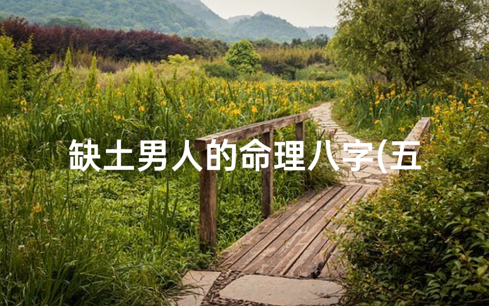 缺土男人的命理八字(五行缺土什么意思)