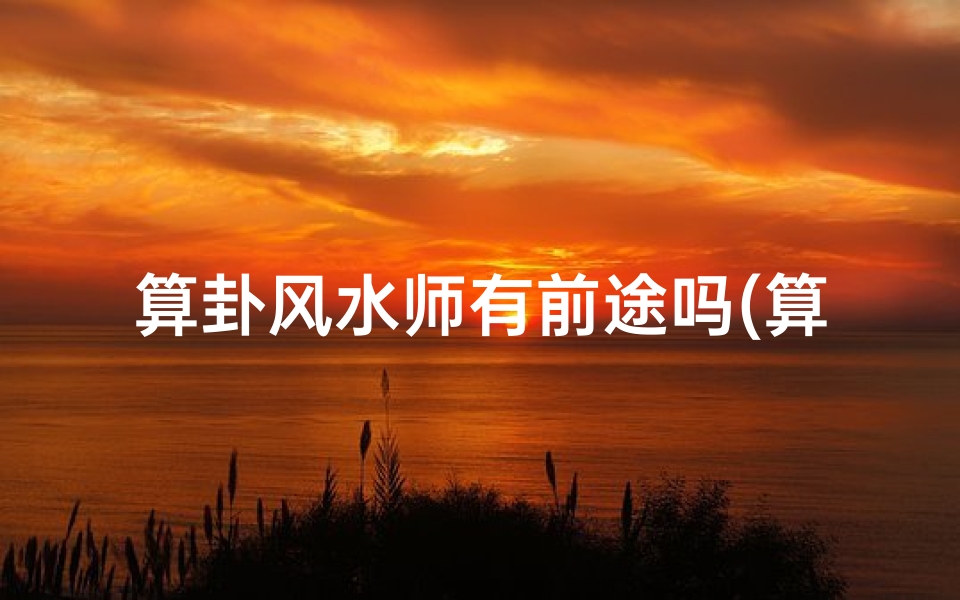 算卦风水师有前途吗(算卦风水师:未来前景广阔的职业选择)