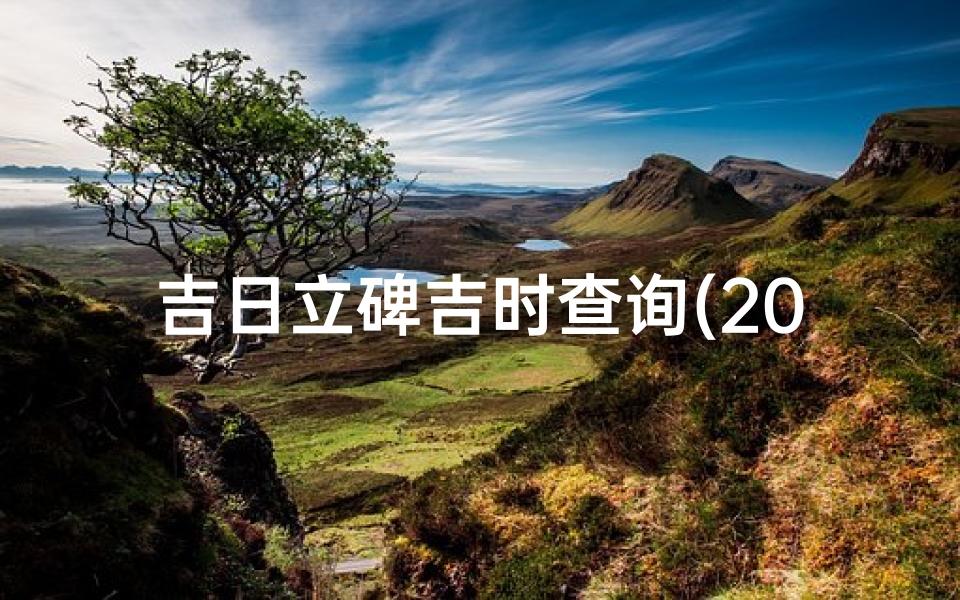 吉日立碑吉时查询(2025年立碑黄道吉日一览表)