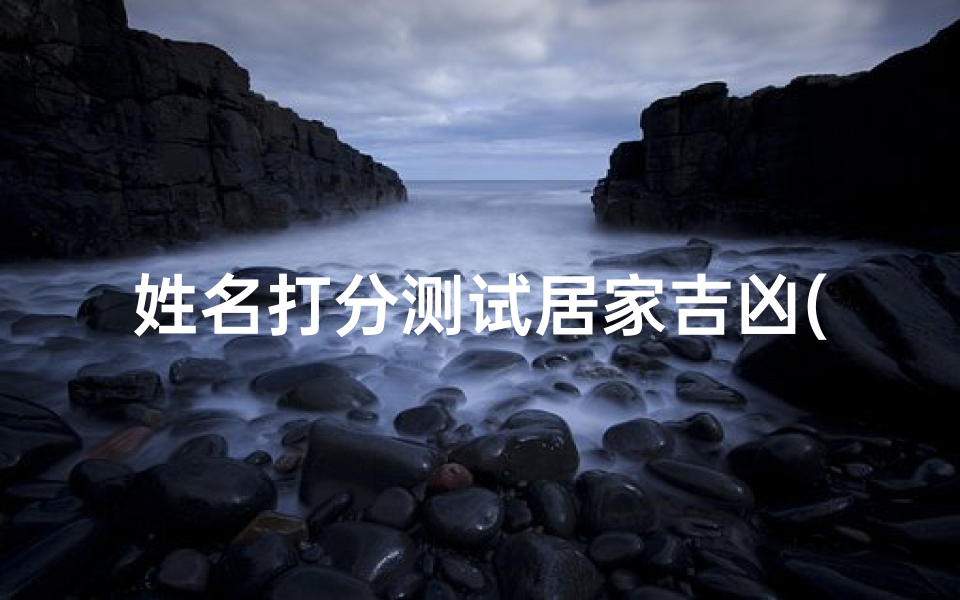 姓名打分测试居家吉凶(张诚皓姓名测试,姓名打分,姓名分析)