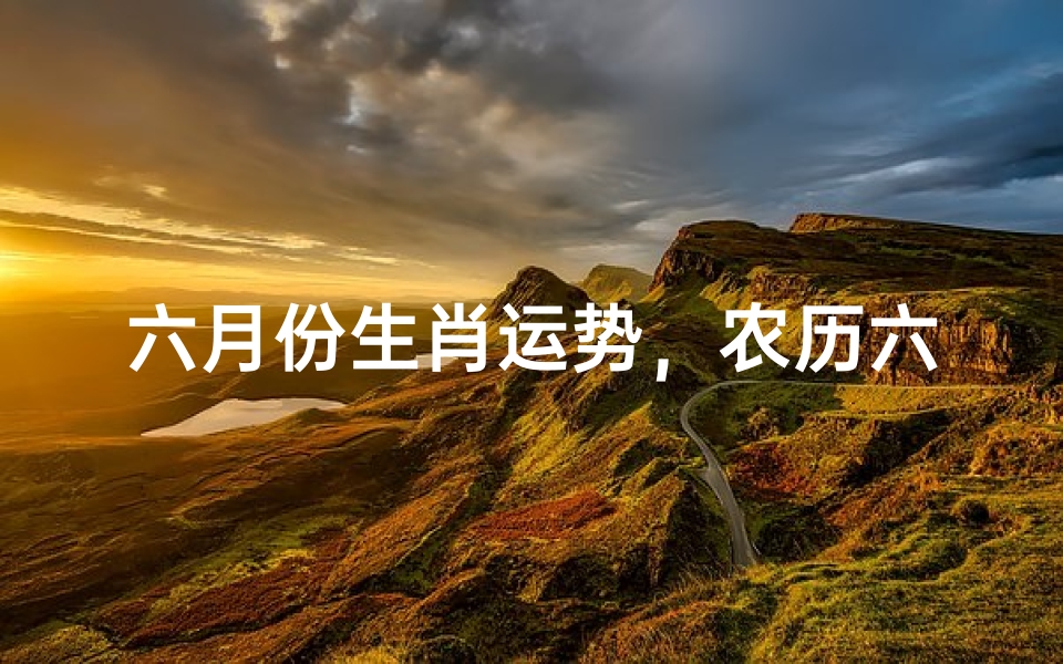 六月份生肖运势,农历六月事业、财运、感情全解析