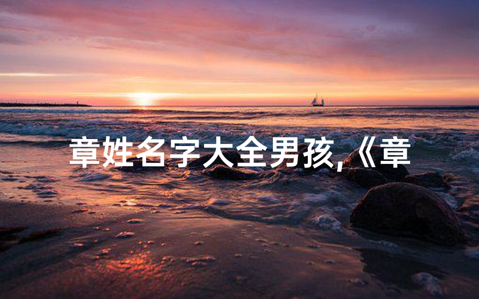 章姓名字大全男孩,《章洋名字吉凶查询大全最新版,揭秘姓名奥秘》