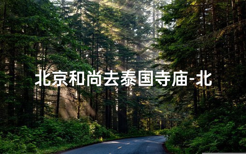 北京和尚去泰国寺庙-北京和尚泰国寺庙修行记