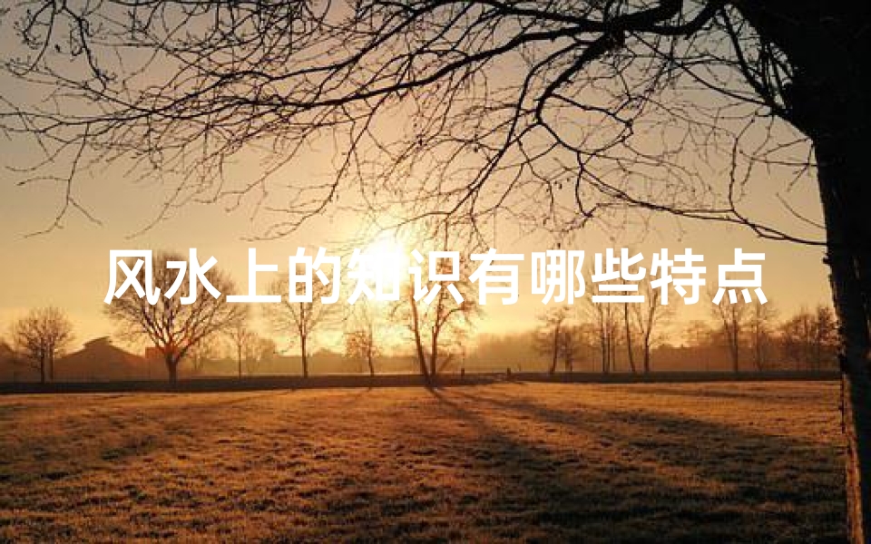 风水上的知识有哪些特点(详细讲述一下关于风水的知识)