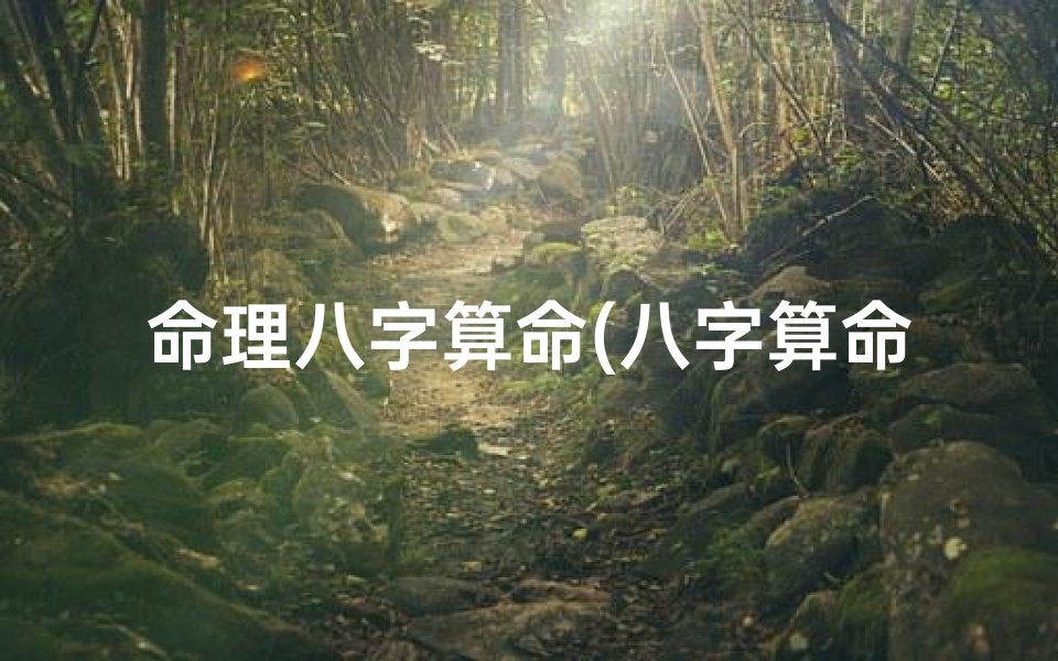 命理八字算命(八字算命究竟算的是什么 )-海瑞算卦网