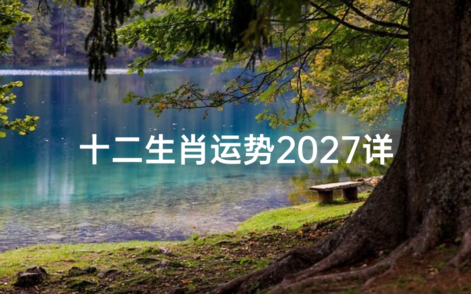 十二生肖运势2027详解,生肖命理与流年趋势深度解析