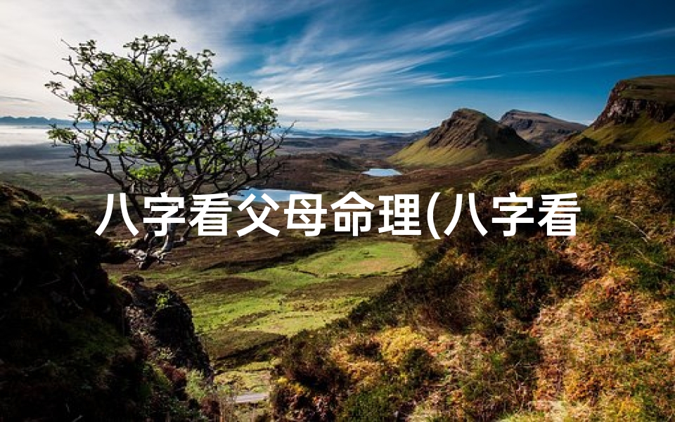 八字看父母命理(八字看父母 八字看父母寿命 八字看与父母缘分 指迷算命)