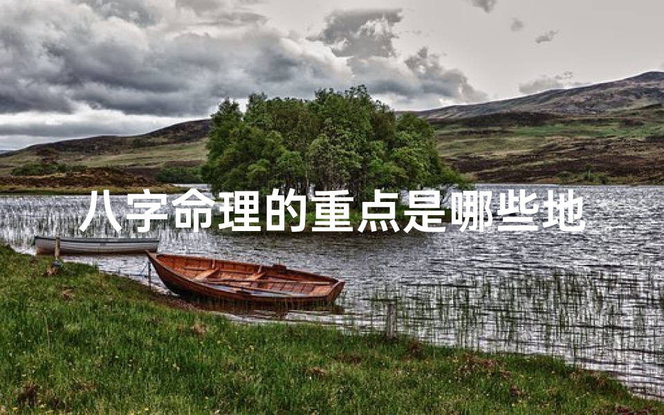 八字命理的重点是哪些地支、八字命理:地支核心解析与人生运势洞察