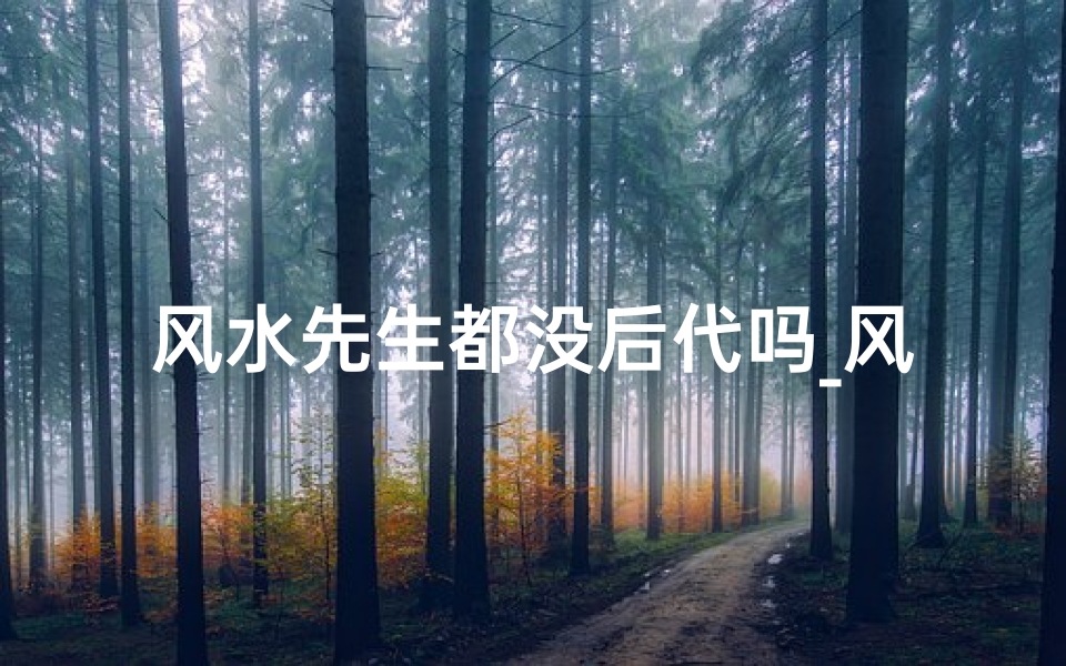 风水先生都没后代吗_风水先生有科学依据吗