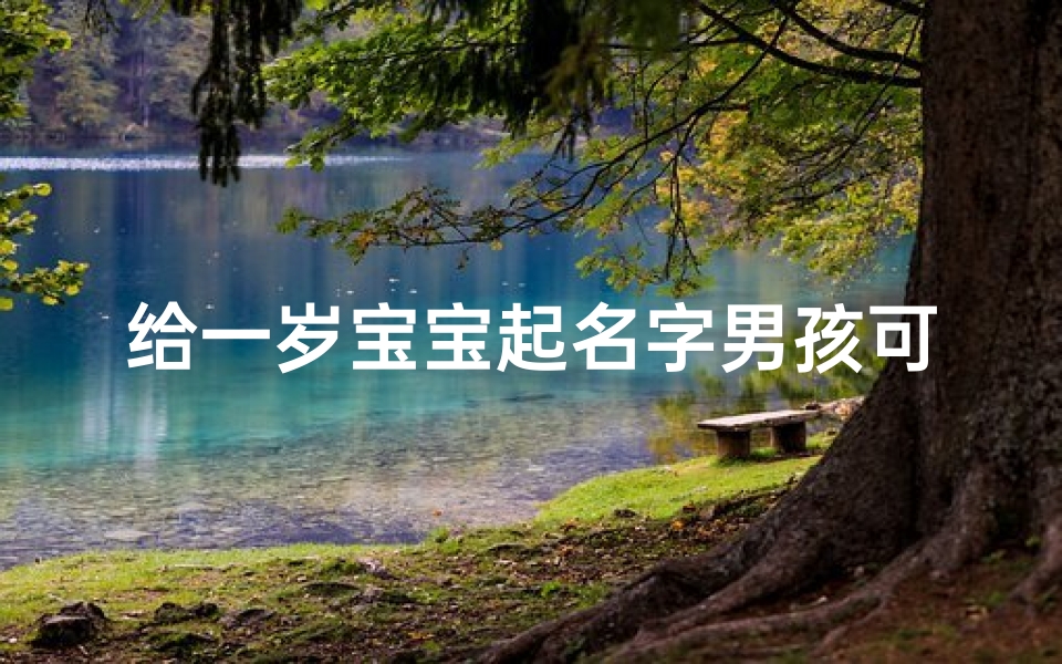 给一岁宝宝起名字男孩可爱(龙年男孩小名叫什么好可爱宝宝的名字)
