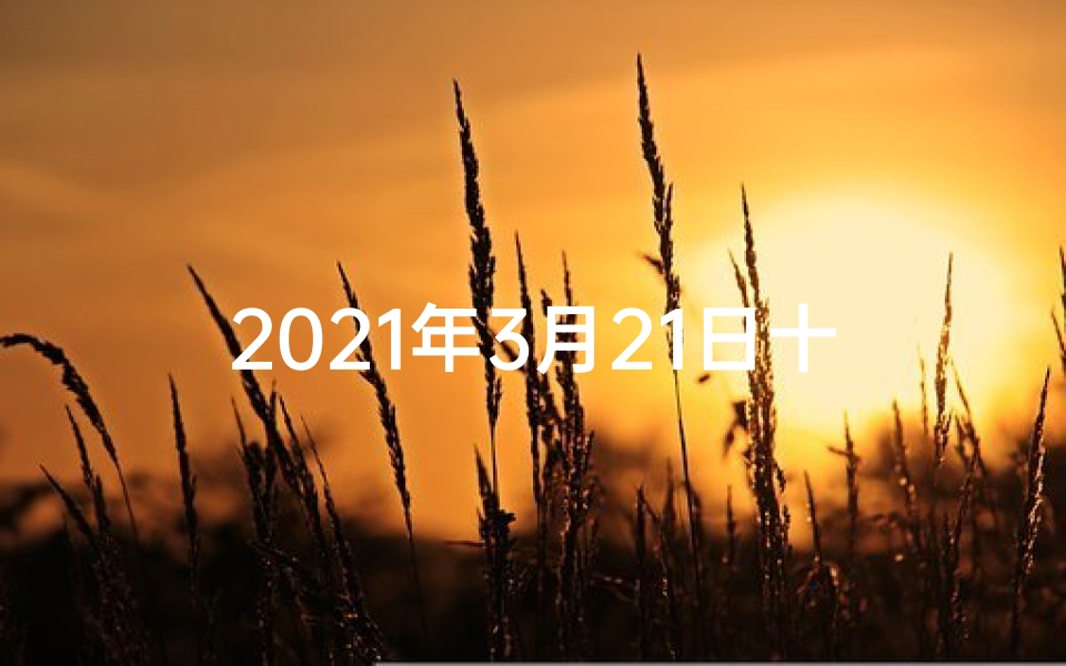2021年3月21日十二生肖运势(3月21日生肖运势揭秘:运势旺旺,好运连连)